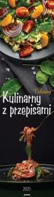 Opakowanie Kalendarz 2025 ścienny paskowy Kulinarny