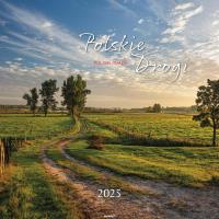 Opakowanie Kalendarz 2025 ścienny Polskie drogi