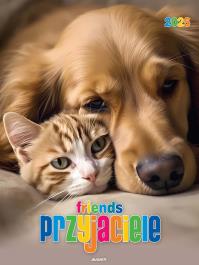 Opakowanie Kalendarz 2025 ścienny Przyjaciele
