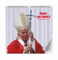 Opakowanie Kalendarz 2025 ścienny św. Jan Paweł II LUX