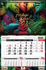 Okładka książki Kalendarz 2025 Trójdzielny jednodzielny Glamour