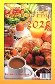 Kalendarz 2025 tygodniowy z magnesem Kuchnia i Ty. Wydawca: Kastor. ZdrowePodejscie.pl Opakowanie Kalendarz 2025 tygodniowy z magnesem Kuchnia i Ty