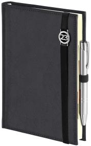 Opakowanie Kalendarz A4D Cross z gumką z ażurową datą czarny