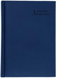 Kalendarz akad. 2023/24 A5 tyg. Vivella granat. Wydawca: Wokół nas. ZdrowePodejscie.pl Opakowanie Kalendarz akad. 2023/24 A5 tyg. Vivella granat