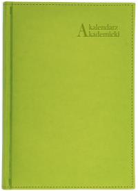 Kalendarz akad. 2023/24 A5 tyg. Vivella seledyn. Wydawca: Wokół nas. ZdrowePodejscie.pl Opakowanie Kalendarz akad. 2023/24 A5 tyg. Vivella seledyn