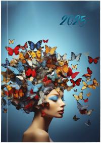 Opakowanie Kalendarz B6 tygodniowy PCV bezbarwny MOTYLE