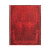 Okładka książki Kalendarz biznesowy Paperblanks 2024 Red Moroccan Bold Ultra Flexi
