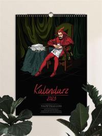Okładka książki KALENDARZ LITERACKI A3 2023