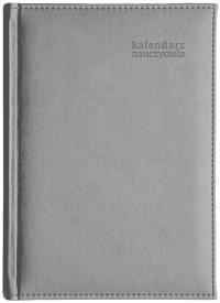Kalendarz naucz. 2023/24 A5 tyg. Vivella szary. Wydawca: Wokół nas. ZdrowePodejscie.pl Opakowanie Kalendarz naucz. 2023/24 A5 tyg. Vivella szary
