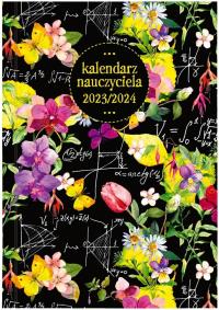 Kalendarz nauczyciela 2023/24 A5 tyg. PVC kwiaty. Wydawca: Wokół nas. ZdrowePodejscie.pl Opakowanie Kalendarz nauczyciela 2023/24 A5 tyg. PVC kwiaty