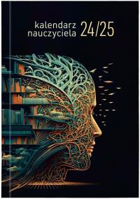 Kalendarz nauczyciela 2024/2025 B5 PCV Modern. Autor: Opracowanie zbiorowe. ZdrowePodejscie.pl Okładka książki Kalendarz nauczyciela 2024/2025 B5 PCV Modern