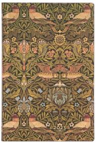 Opakowanie Kalendarz Paperblanks 2023 Morris Birds Flexi Mini Tygodniowy