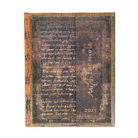 Opakowanie Kalendarz Paperblanks 2025 Michelangelo, Handwriting Ultra tygodniowy VER