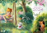 Okładka książki Kalendarz ścienny  2024. Dzieci
