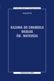 Okładka książki Kazania do Ewangelii według św. Mateusza