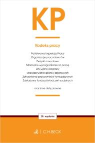 Okładka książki KP. Kodeks pracy oraz ustawy towarzyszące