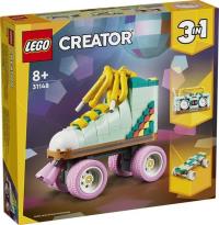 Lego CREATOR 31148 Wrotka w stylu retro. Wydawca: LEGO(R). ZdrowePodejscie.pl Opakowanie Lego CREATOR 31148 Wrotka w stylu retro