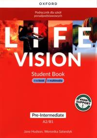 Okładka książki Life Vision Pre-Intermediate SB+e-book+mutimedia