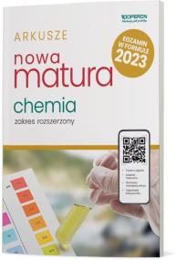 Okładka książki LO. Chemia. Matura 2023. Arkusze ZR