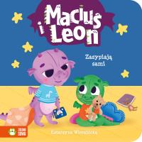 Okładka książki Maciuś i Leon zasypiają sami