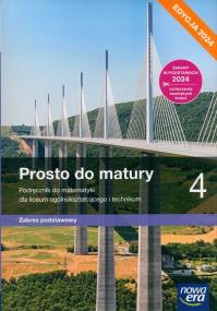 Okładka książki Matematyka Prosto do matury 4 LO Podr ZP 2024