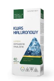 Zdjęcie produktu Medica Herbs Kwas hialuronowy 40kaps