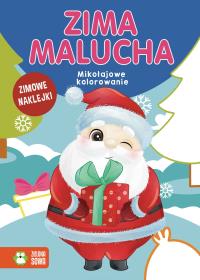 Okładka książki Mikołajowe kolorowanie. Zima malucha