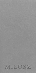 Okładka książki Miłosz