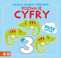 Okładka książki Nauka z grubym obrysem. Poznaję cyfry
