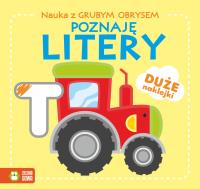 Okładka książki Nauka z grubym obrysem. Poznaję litery