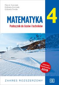 Nowe Matematyka podręcznik dla klasy 4 liceum i technikum zakres rozszerzony. Autor: Marcin Kurczab Elżbieta Kurczab Elżbieta Świda. ZdrowePodejscie.pl Okładka książki Nowe Matematyka podręcznik dla klasy 4 liceum i technikum zakres rozszerzony