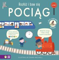 Okładka książki Pociąg. Rozłóż i baw się