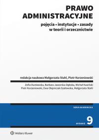 Okładka książki Prawo administracyjne. Pojęcia, instytucje, zasady w teorii i orzecznictwie