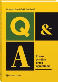 Prawo cywilne. Przed egzaminem. Autor: Kamieński Grzegorz, Emilia Gil. ZdrowePodejscie.pl Okładka książki Prawo cywilne. Przed egzaminem