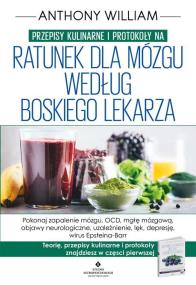 Okładka książki Przepisy kulinarne i protokoły na ratunek dla mózgu według Boskiego Lekarza