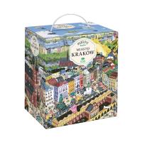 Puzzle 500 Puzzlove CzuCzu Miasto Kraków. Wydawca: Bright Junior Media Justyna Han. ZdrowePodejscie.pl Opakowanie Puzzle 500 Puzzlove CzuCzu Miasto Kraków