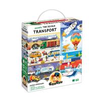 Okładka książki Puzzle Tak działa transport CzuCzu