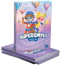 Okładka książki Supersmyki. Poziom A+ Czterolatek Pakiet