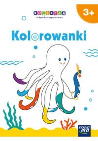 Okładka książki Wychowanie przedszkolne KOLEKCJA INDYWIDUALNEGO ROZWOJU 3+ Kolorowanki