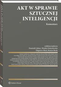 Okładka książki Akt w sprawie sztucznej inteligencji. Komentarz
