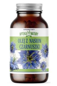 Zdjęcie produktu Apteka Natury Olej z nasion czarnuszki 90kaps
