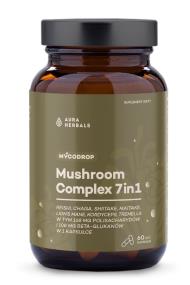 Zdjęcie produktu Aura Herbals Mycodrop mushroom complex 7w1 60kaps