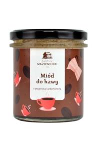 Zdjęcie produktu Bartnik Mazowiecki Miód do kawy z przyprawą kardamonową 250g