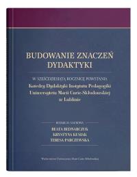 Okładka książki Budowanie znaczeń dydaktyki