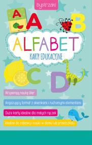 Okładka książki Bystrzaki. Alfabet. Karty edukacyjne