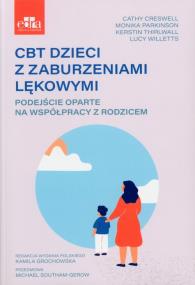 Okładka książki CBT dzieci z zaburzeniami lękowymi.