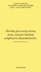 Okładka książki Choroba jako metafora. AIDS i jego metafory