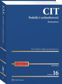 Okładka książki CIT. Komentarz. Podatki i rachunkowość