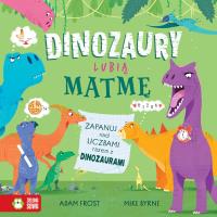 Okładka książki Dinozaury lubią matmę - uszkodzone
