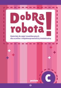 Okładka książki Dobra robota! Poziom C